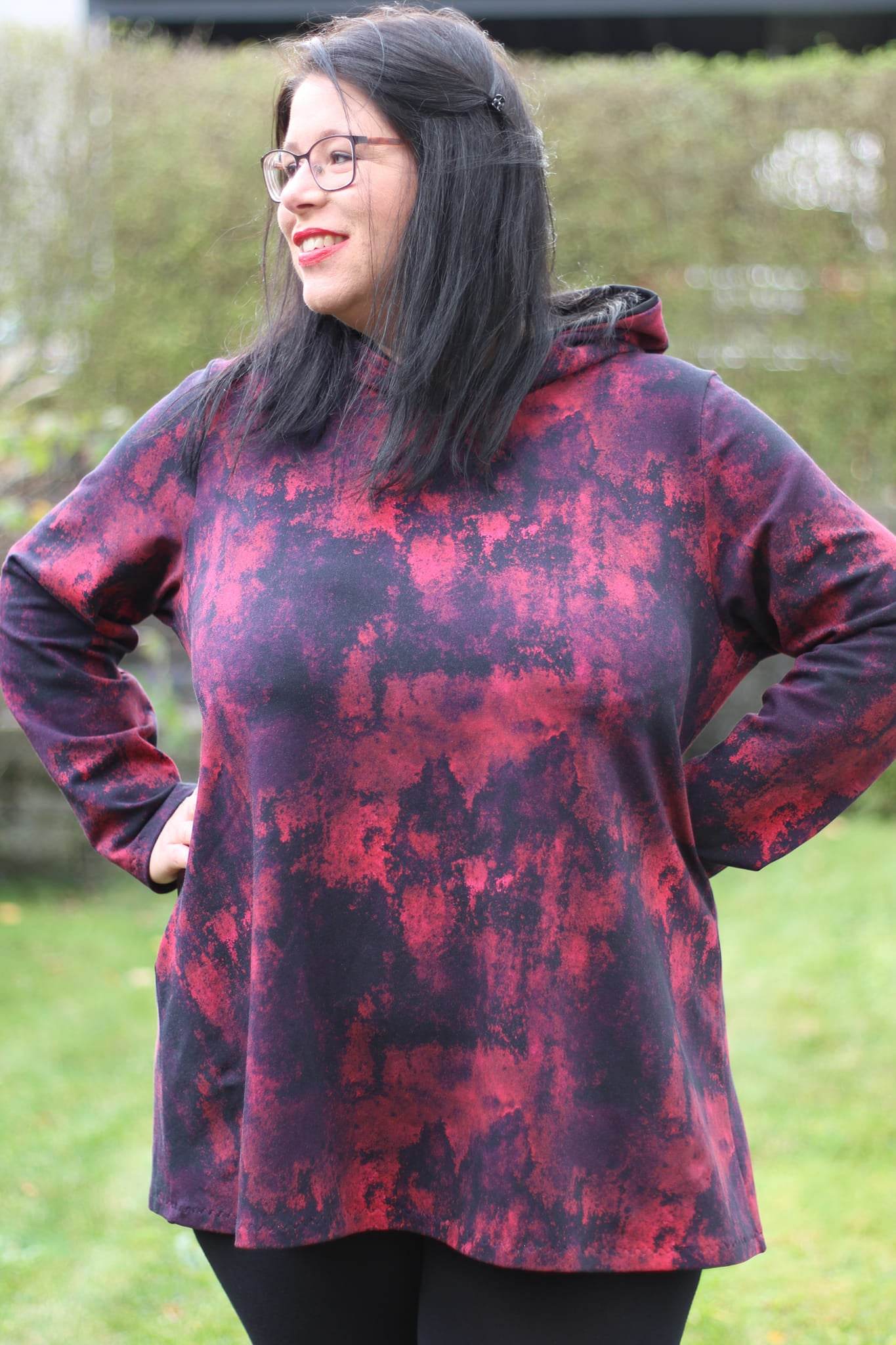 Schnittmuster Kleid Tunika A-Linie DELICIA CURVY (46-60) : - Sewando