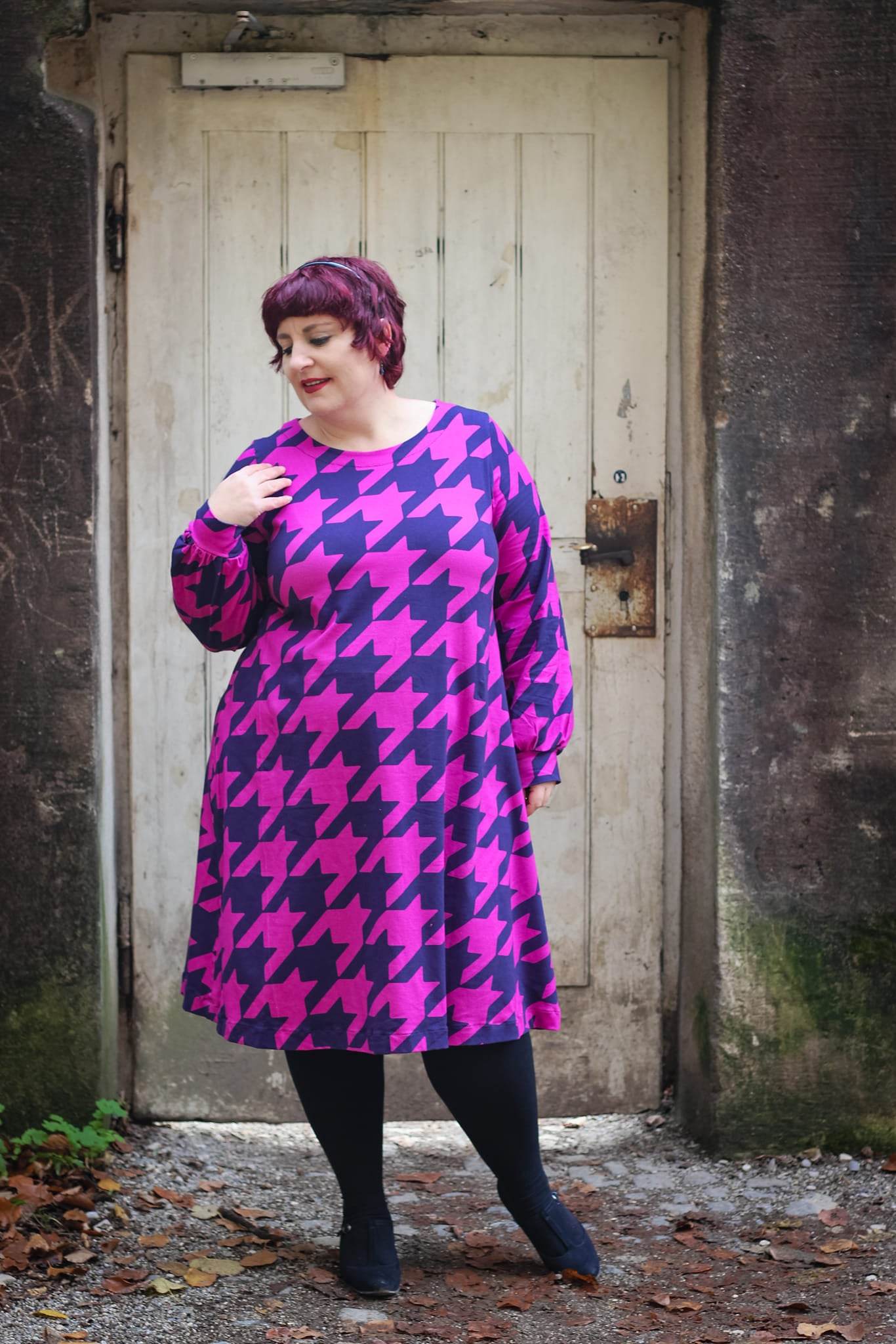 Schnittmuster Kleid Tunika A-Linie DELICIA CURVY (46-60) : - Sewando
