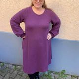 Schnittmuster Kleid Tunika A-Linie DELICIA CURVY (46-60) : - Sewando