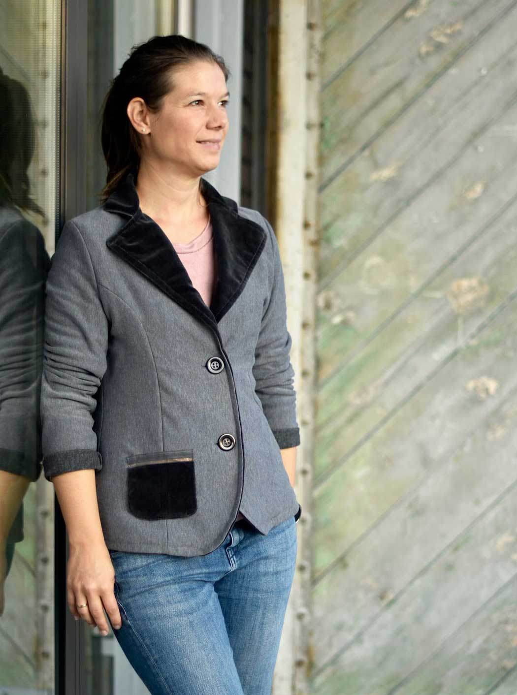 Schnittmuster Blazer, Jackett PAULISTA (34-46) : - Sewando