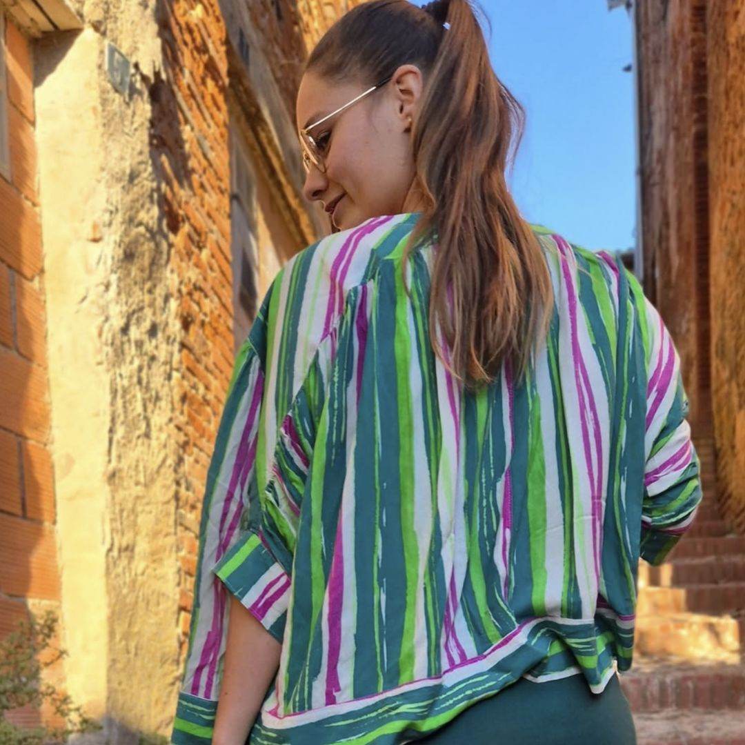 Schnittmuster Bluse Florance Gr. 34-50 | A4-/Großformat-Datei - Sewando