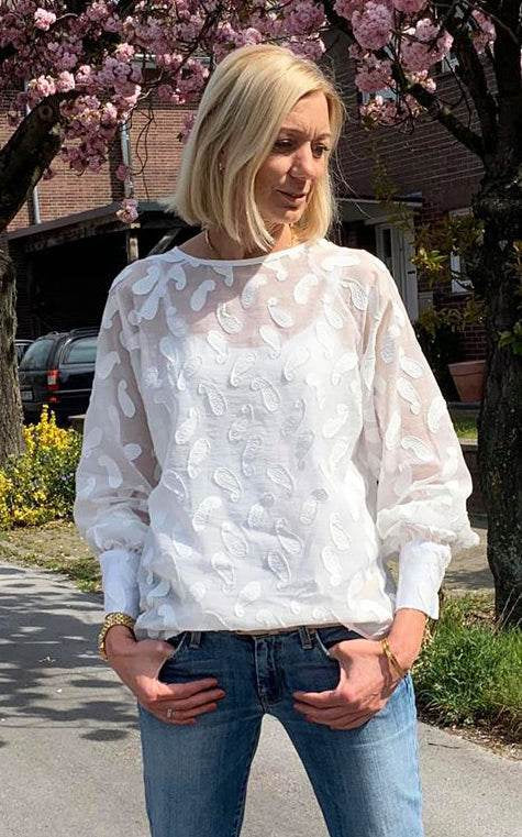 Schnittmuster Raglan Bluse PRIMAVERA (34-58) : - Sewando