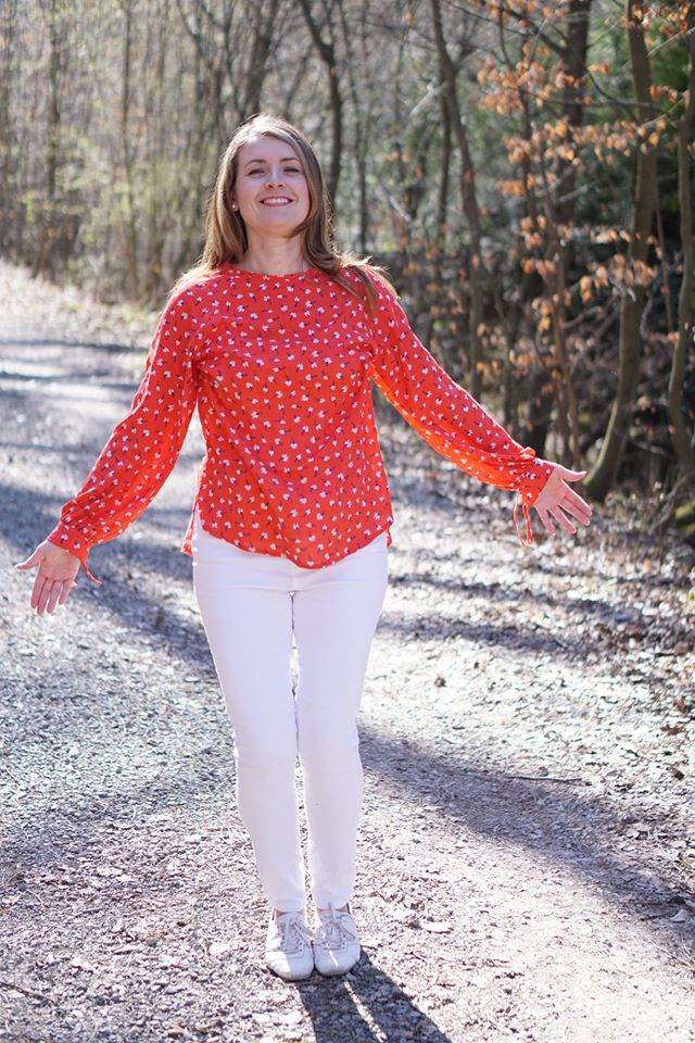 Schnittmuster Raglan Bluse PRIMAVERA (34-58) : - Sewando