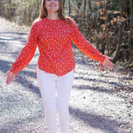 Schnittmuster Raglan Bluse PRIMAVERA (34-58) : - Sewando