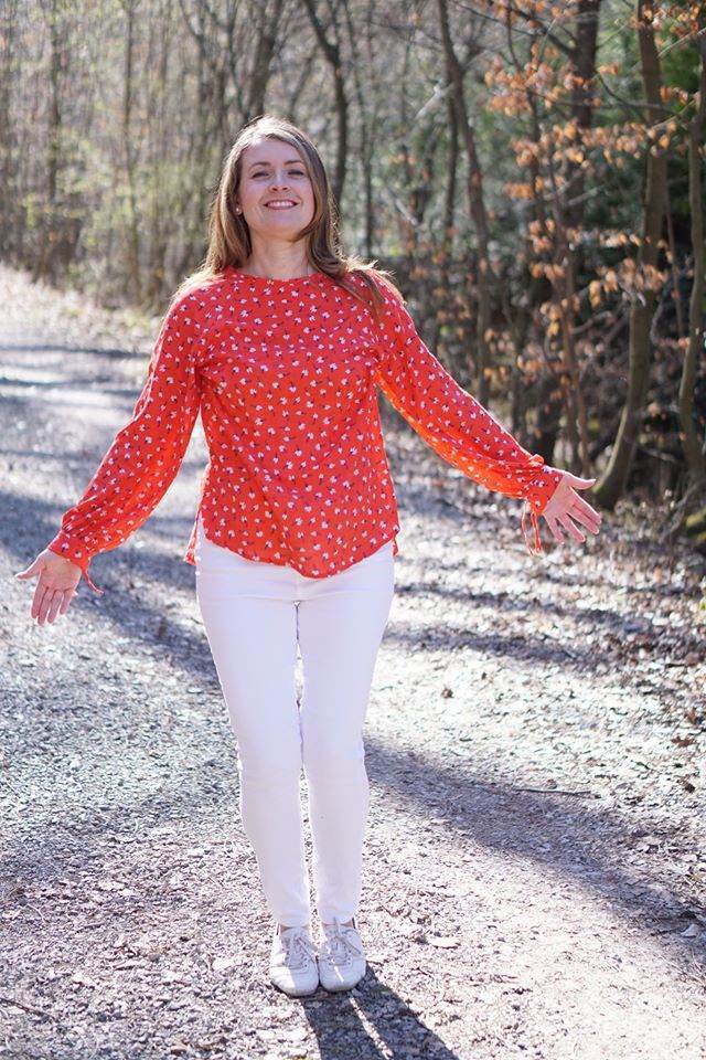 Schnittmuster Raglan Bluse PRIMAVERA (34-58) : - Sewando