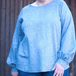 Schnittmuster Raglan Bluse PRIMAVERA (34-58) : - Sewando