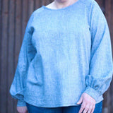 Schnittmuster Raglan Bluse PRIMAVERA (34-58) : - Sewando