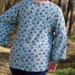 Schnittmuster Raglan Bluse PRIMAVERA (34-58) : - Sewando