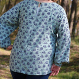 Schnittmuster Raglan Bluse PRIMAVERA (34-58) : - Sewando