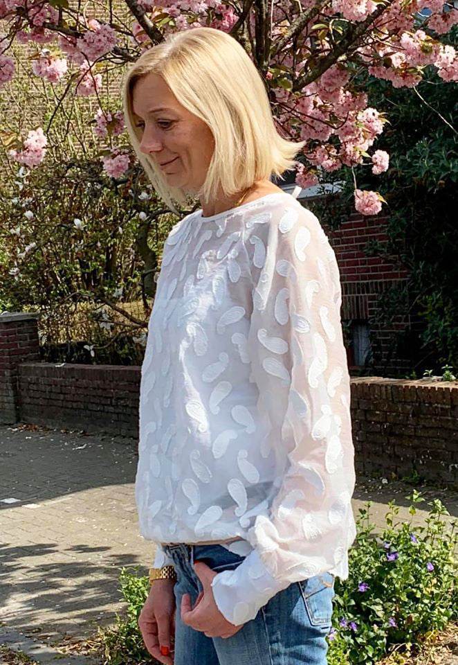 Schnittmuster Raglan Bluse PRIMAVERA (34-58) : - Sewando