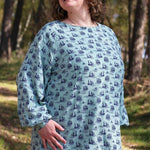 Schnittmuster Raglan Bluse PRIMAVERA (34-58) : - Sewando