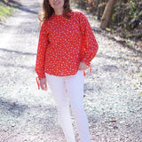 Schnittmuster Raglan Bluse PRIMAVERA (34-58) : - Sewando