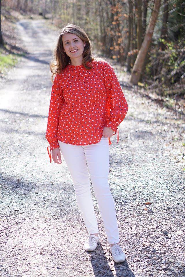 Schnittmuster Raglan Bluse PRIMAVERA (34-58) : - Sewando