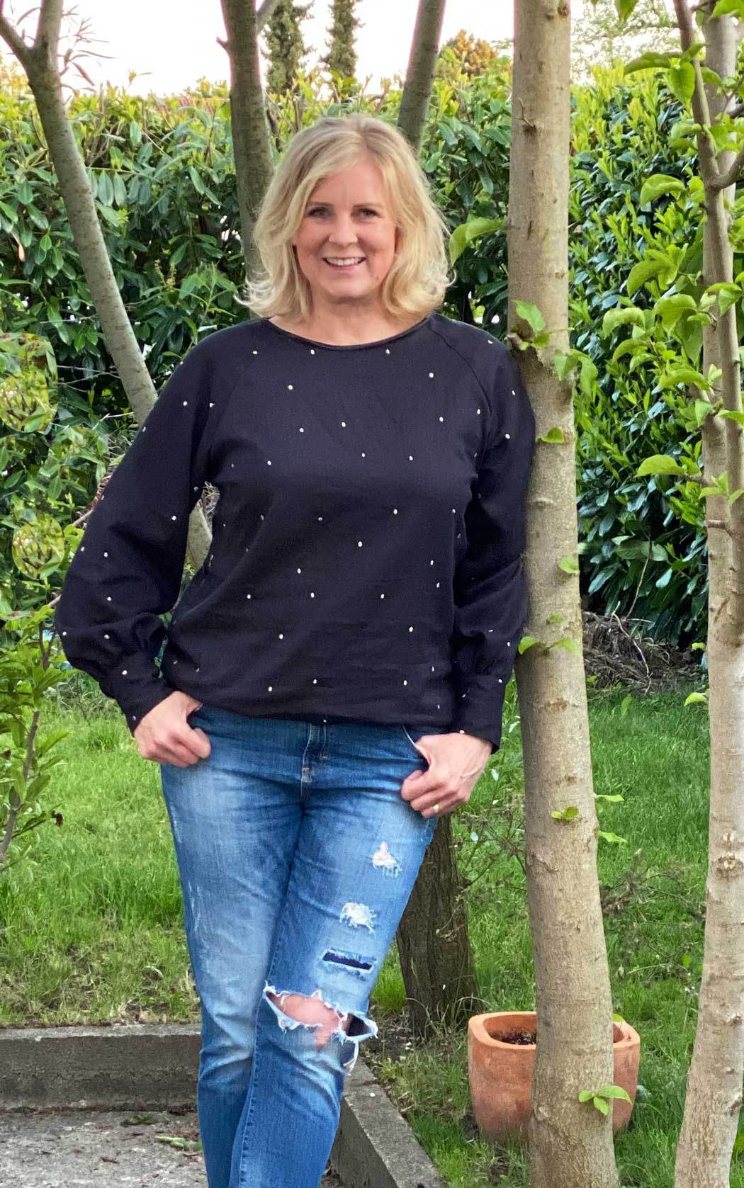 Schnittmuster Raglan Bluse PRIMAVERA (34-58) : - Sewando