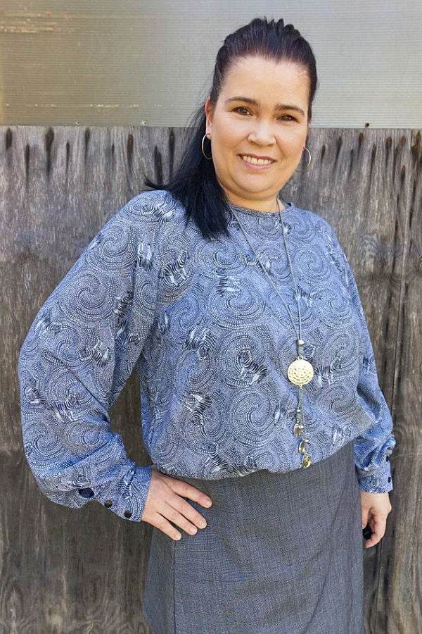 Schnittmuster Raglan Bluse PRIMAVERA (34-58) : - Sewando