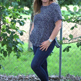 Schnittmuster Bluse mit Ärmelrüsche AREIA (34-58) : - Sewando