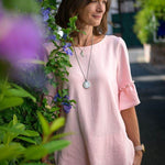 Schnittmuster Bluse mit Ärmelrüsche AREIA (34-58) : - Sewando