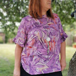 Schnittmuster Bluse mit Ärmelrüsche AREIA (34-58) : - Sewando
