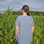 Schnittmuster Bluse mit Ärmelrüsche AREIA (34-58) : - Sewando
