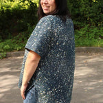 Schnittmuster Bluse mit Ärmelrüsche AREIA (34-58) : - Sewando
