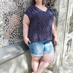 Schnittmuster Kurzarm Bluse MANAUS (34-58) - Sewando