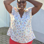 Schnittmuster Kurzarm Bluse MANAUS (34-58) - Sewando