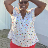 Schnittmuster Kurzarm Bluse MANAUS (34-58) - Sewando