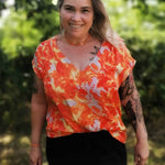 Schnittmuster Kurzarm Bluse MANAUS (34-58) - Sewando
