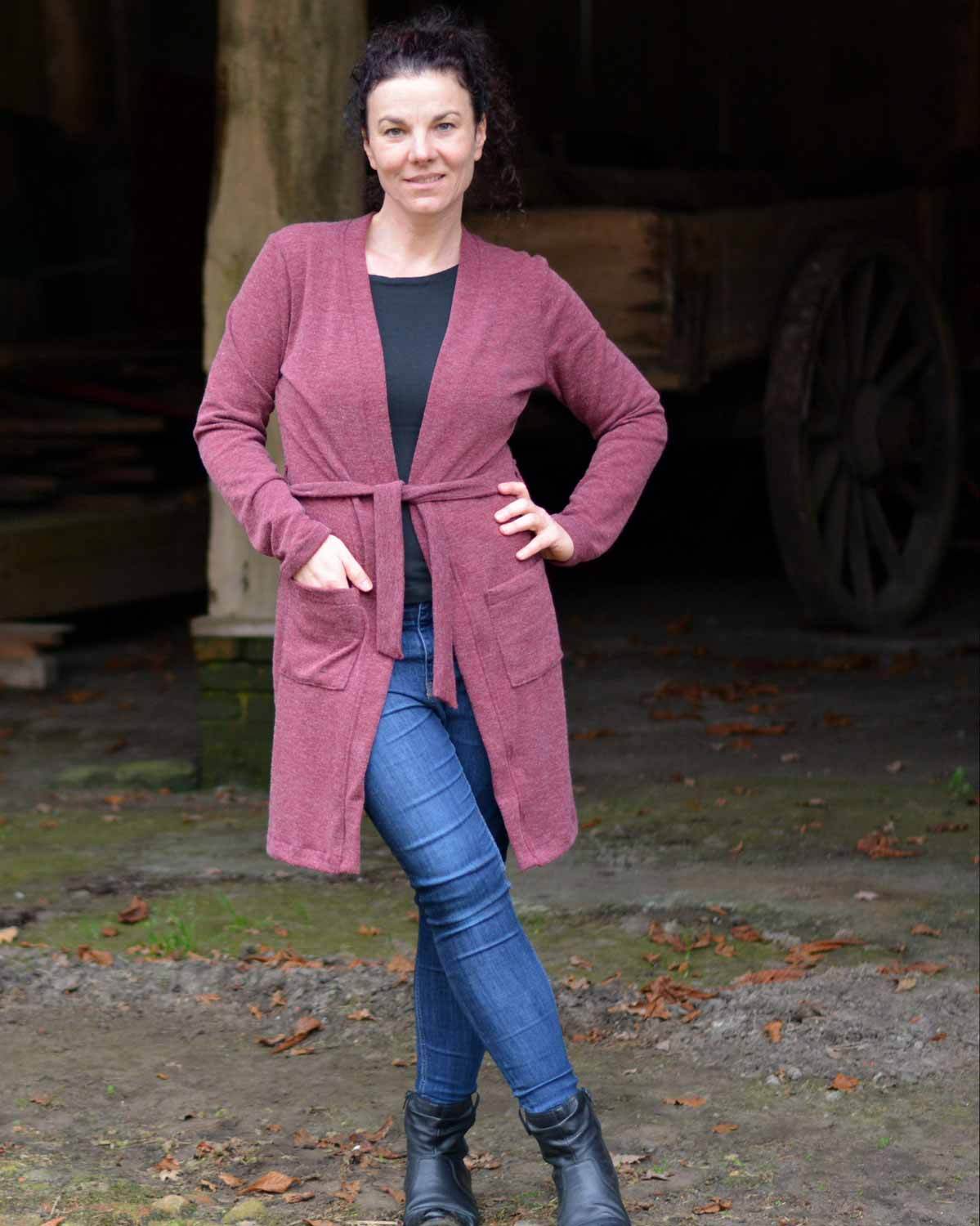 Schnittmuster Cardigan „Von Wärme umhüllt“ Damen Gr. 32 - 62 - Sewando