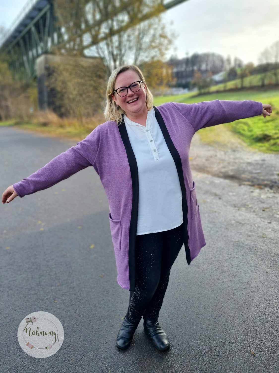 Schnittmuster Cardigan „Von Wärme umhüllt“ Damen Gr. 32 - 62 - Sewando