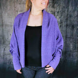 Schnittmuster Cocon Strickjacke MACAPA (32-56) : - Sewando