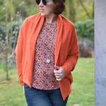 Schnittmuster Cocon Strickjacke MACAPA (32-56) : - Sewando