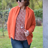 Schnittmuster Cocon Strickjacke MACAPA (32-56) : - Sewando