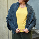 Schnittmuster Cocon Strickjacke MACAPA (32-56) : - Sewando