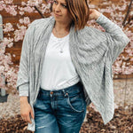 Schnittmuster Cocon Strickjacke MACAPA (32-56) : - Sewando