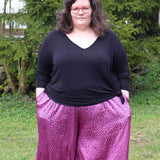 Schnittmuster Culotte Hosenrock AZUR (32-56) : - Sewando