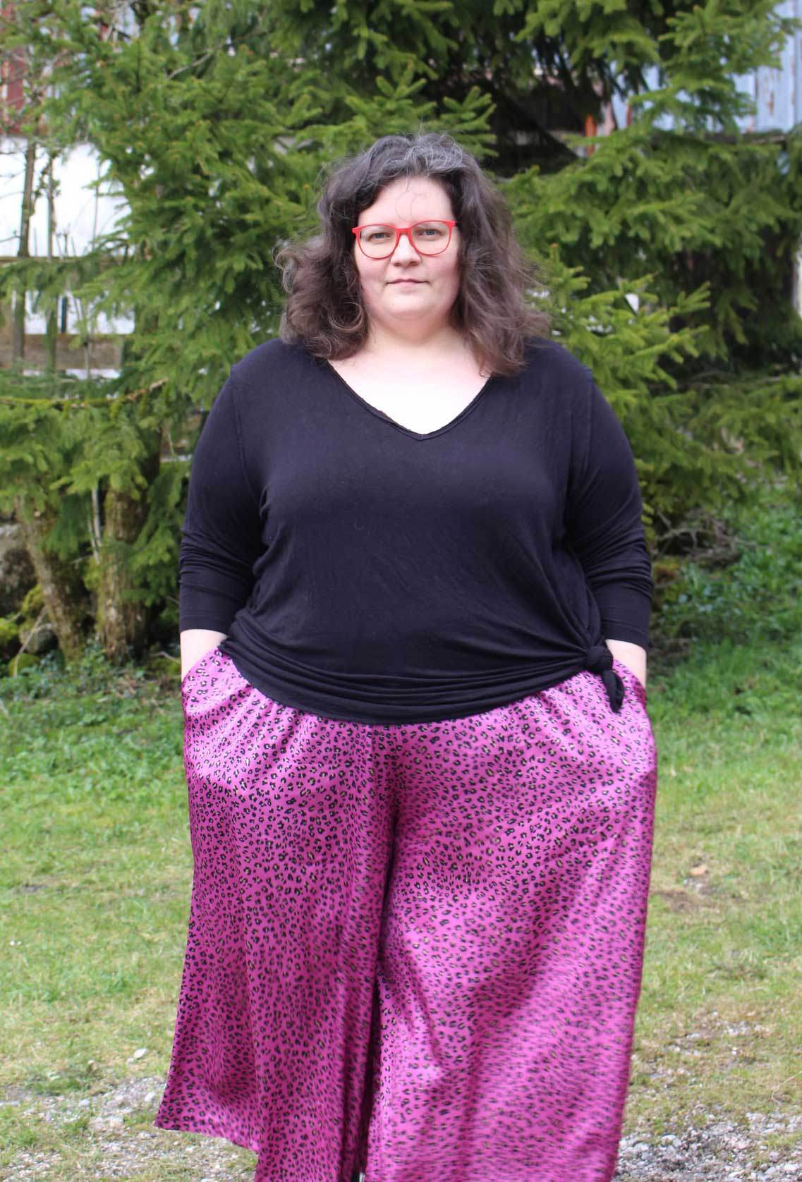 Schnittmuster Culotte Hosenrock AZUR (32-56) : - Sewando