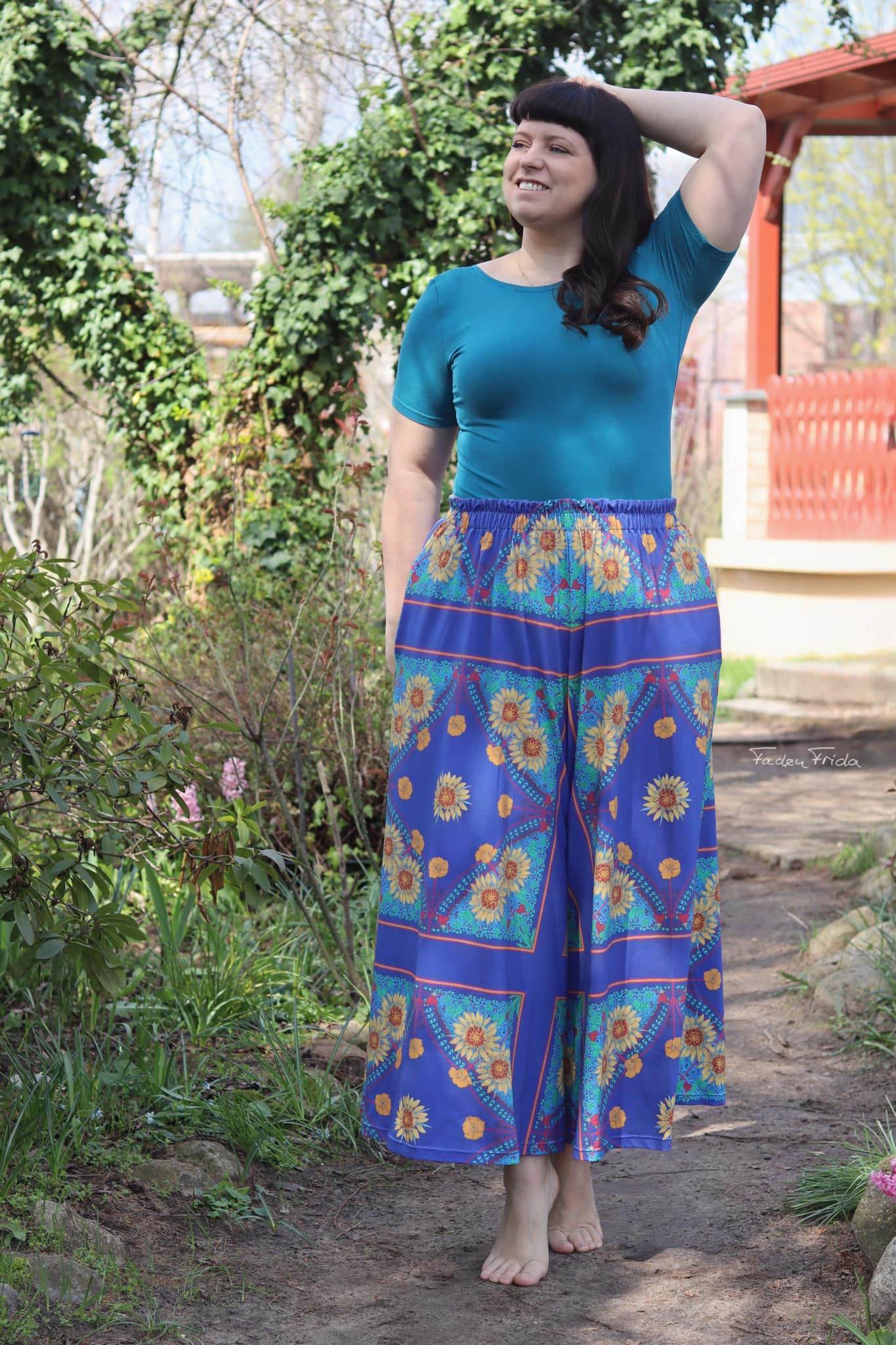 Schnittmuster Culotte Hosenrock AZUR (32-56) : - Sewando