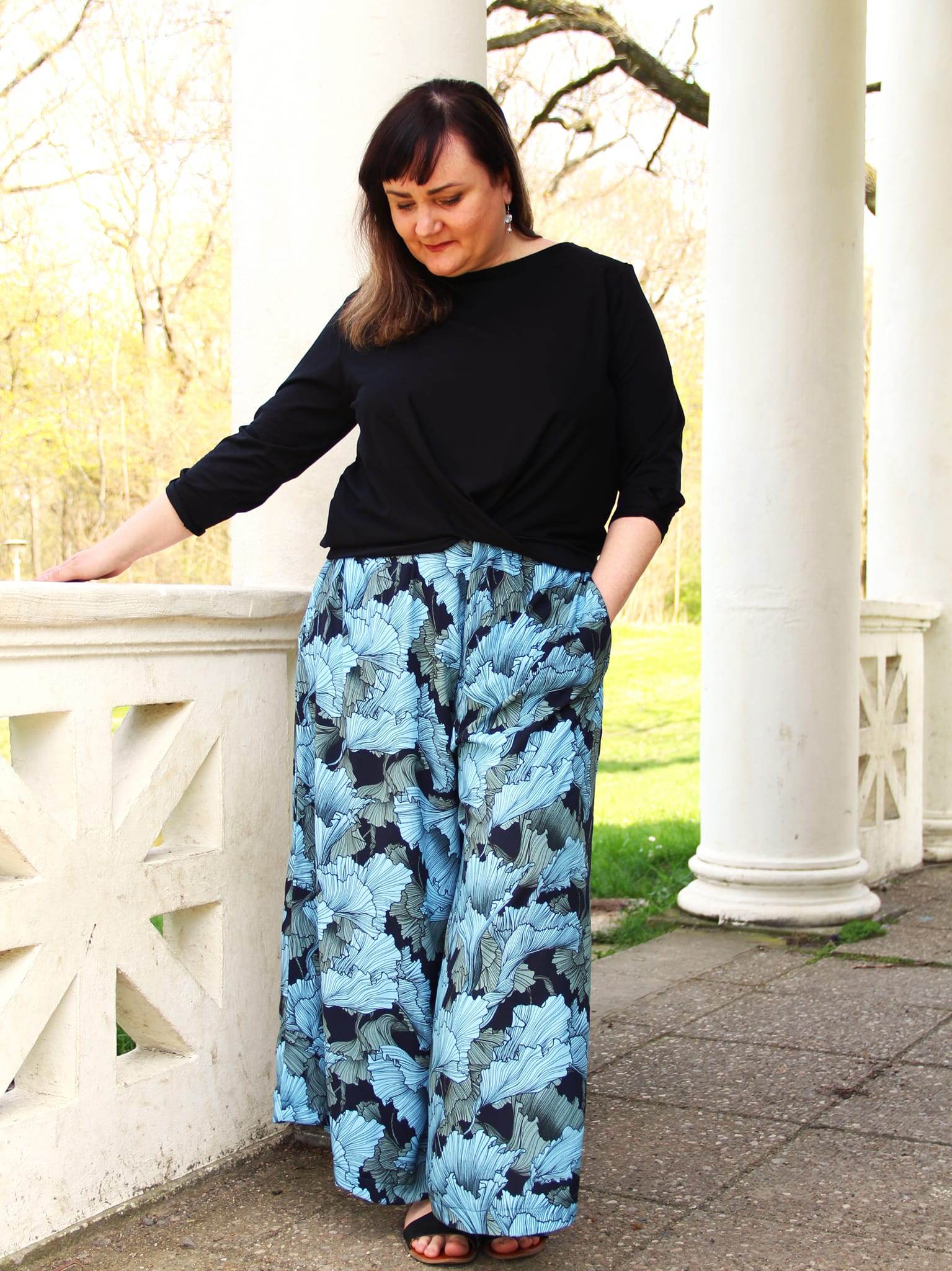 Schnittmuster Culotte Hosenrock AZUR (32-56) : - Sewando