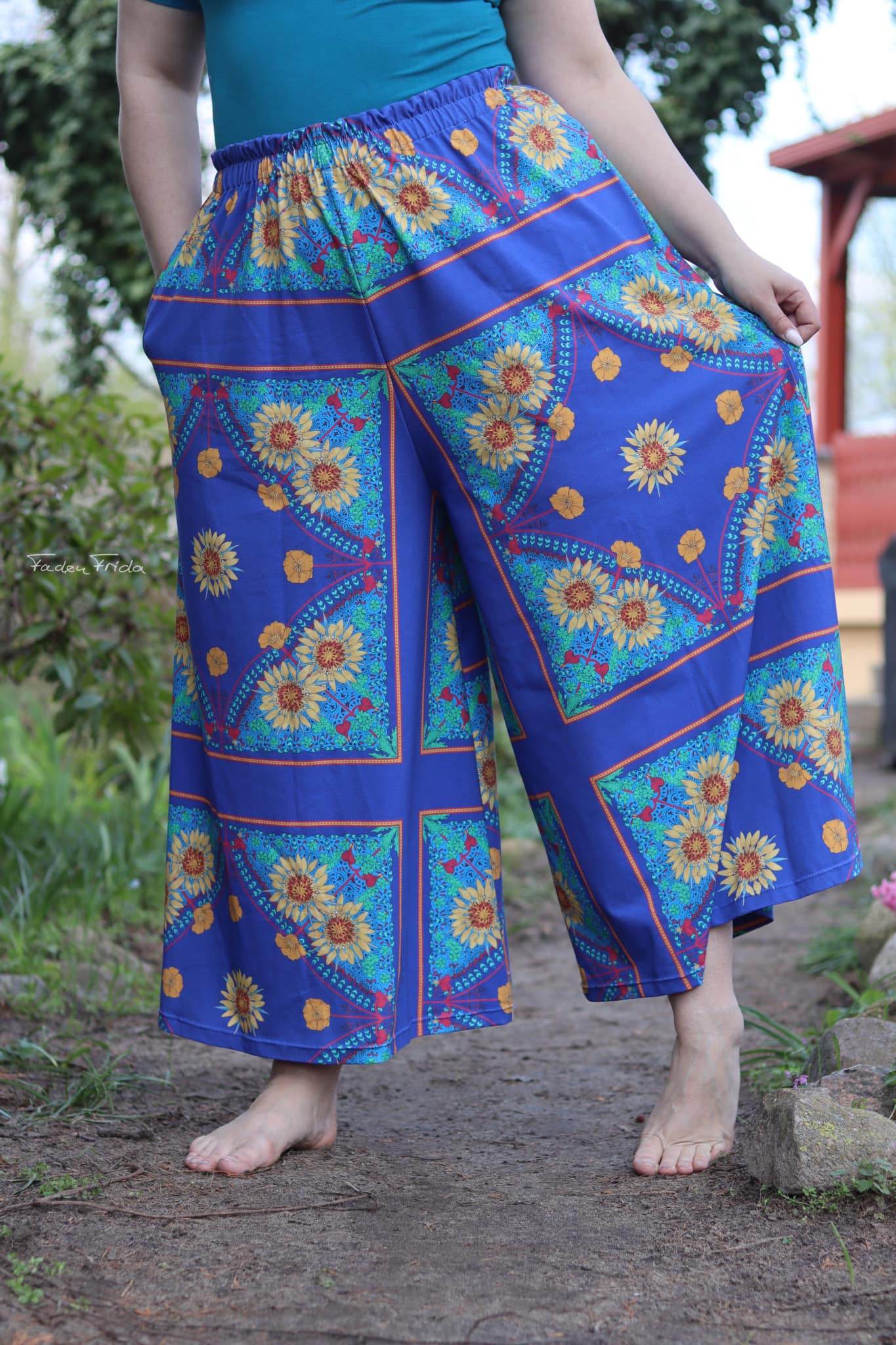 Schnittmuster Culotte Hosenrock AZUR (32-56) : - Sewando