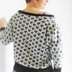Schnittmuster Kleid, Shirt mit Fledermausärmeln GULA (34-52) : - Sewando