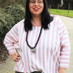 Schnittmuster Kleid, Shirt mit Fledermausärmeln GULA (34-52) : - Sewando