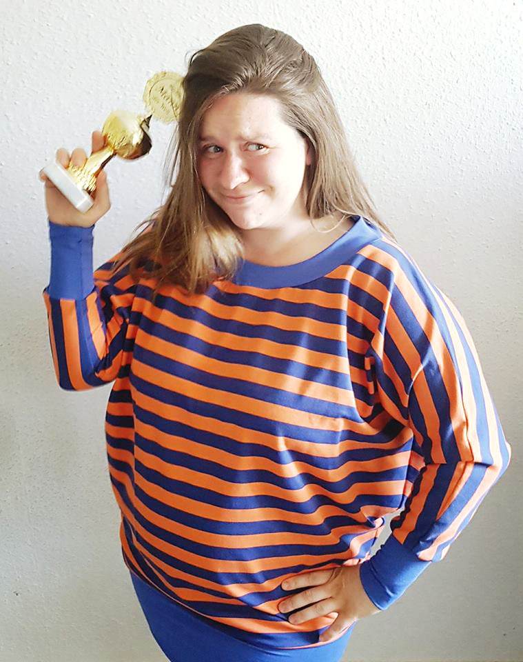 Schnittmuster Kleid, Shirt mit Fledermausärmeln GULA (34-52) : - Sewando