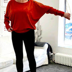 Schnittmuster Kleid, Shirt mit Fledermausärmeln GULA (34-52) : - Sewando