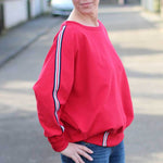 Schnittmuster Kleid, Shirt mit Fledermausärmeln GULA (34-52) : - Sewando