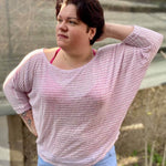 Schnittmuster Kleid, Shirt mit Fledermausärmeln GULA (34-52) : - Sewando