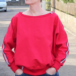 Schnittmuster Kleid, Shirt mit Fledermausärmeln GULA (34-52) : - Sewando