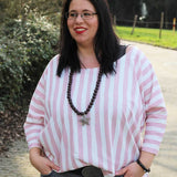Schnittmuster Kleid, Shirt mit Fledermausärmeln GULA (34-52) : - Sewando