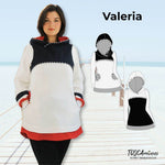 Schnittmuster Damen Hoodie Valeria Gr. 34-54 - Sewando