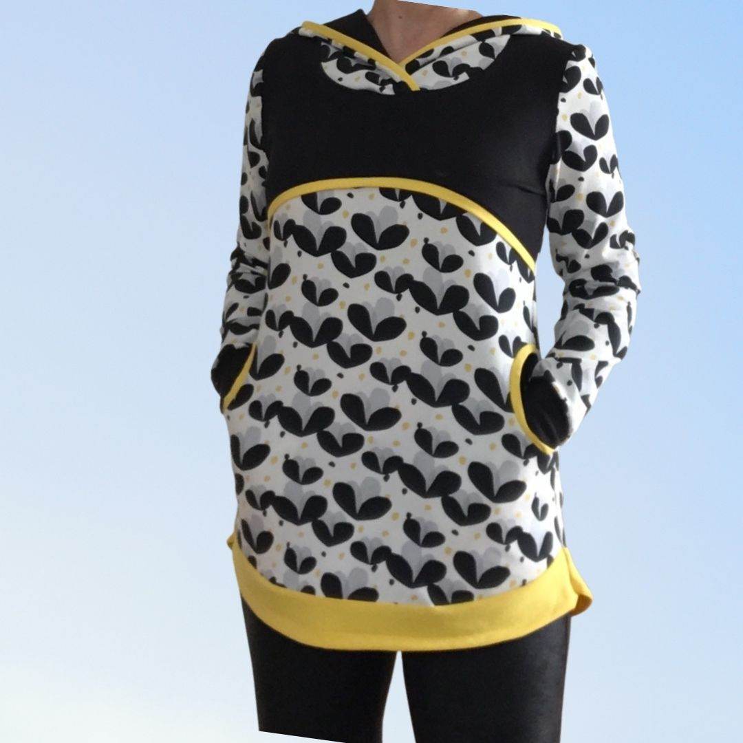 Schnittmuster Damen Hoodie Valeria Gr. 34-54 - Sewando